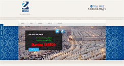 Desktop Screenshot of ezhajjgroup.com